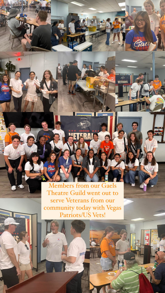 Gaels Theatre Guild earning service hours