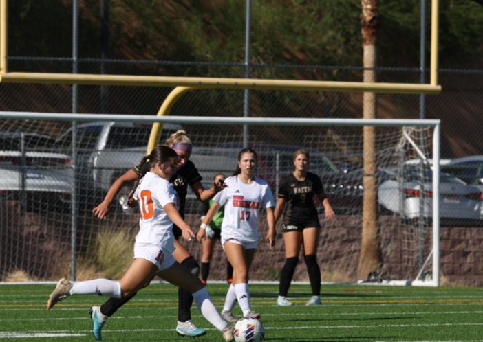 Soccer taking on Faith