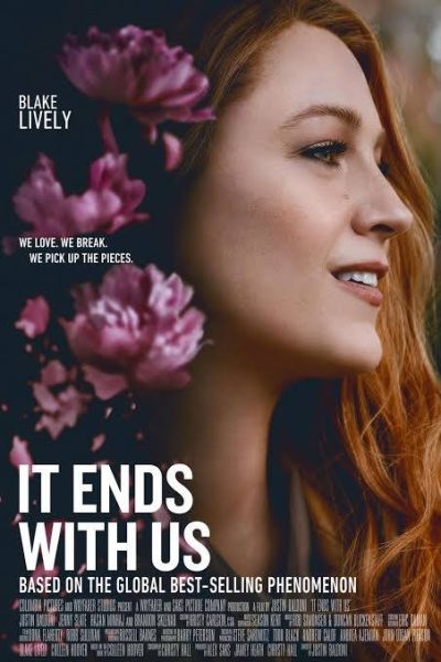 It ends with us promotional poster. 