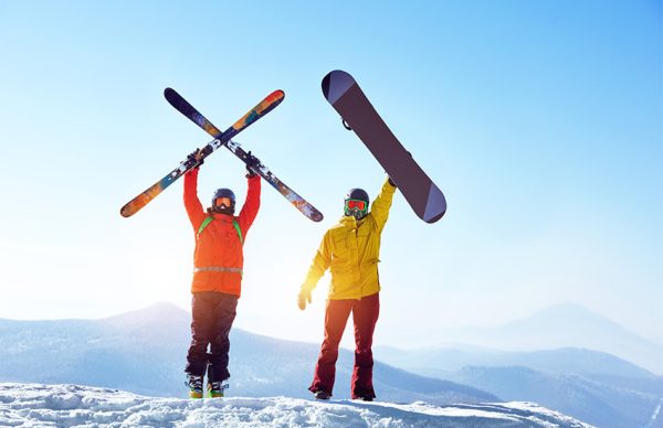 Which do you prefer: skiing or snowboarding? 