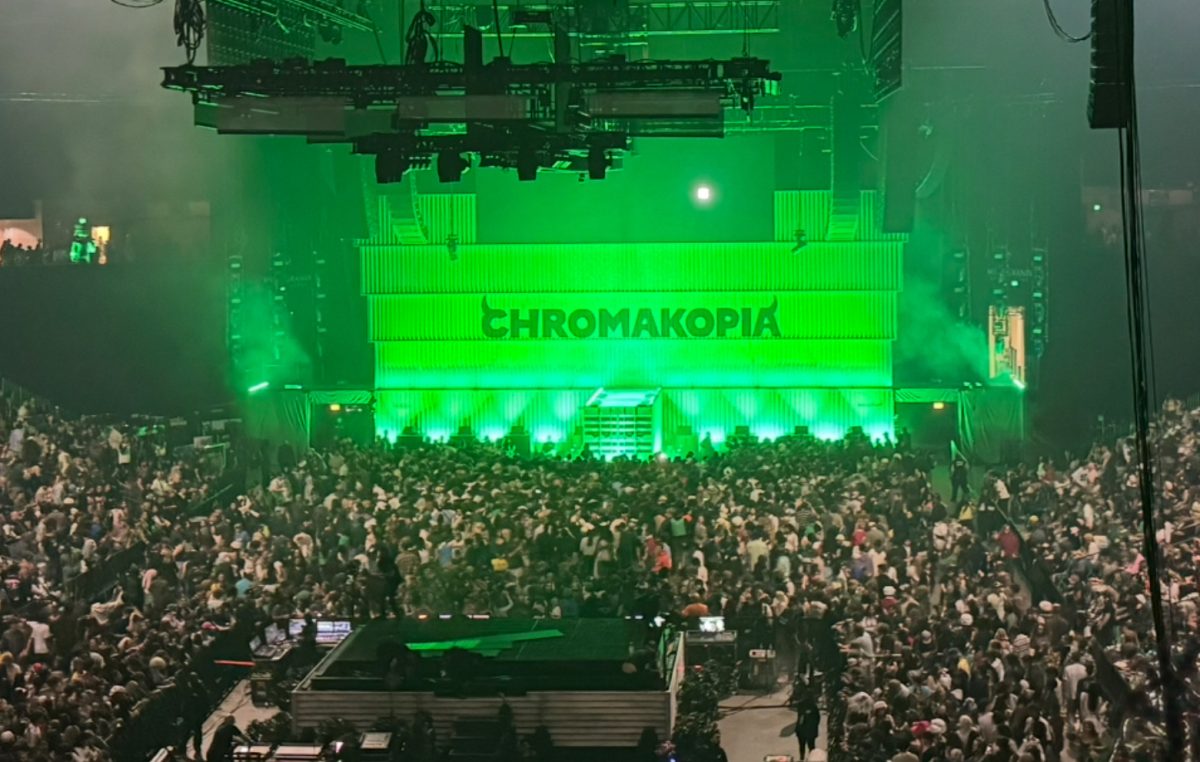 The Chromakopia stage