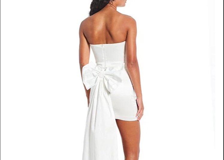 “Allison&Kelly dress” from Dillard’s. Martin ‘25’s dress for graduation.