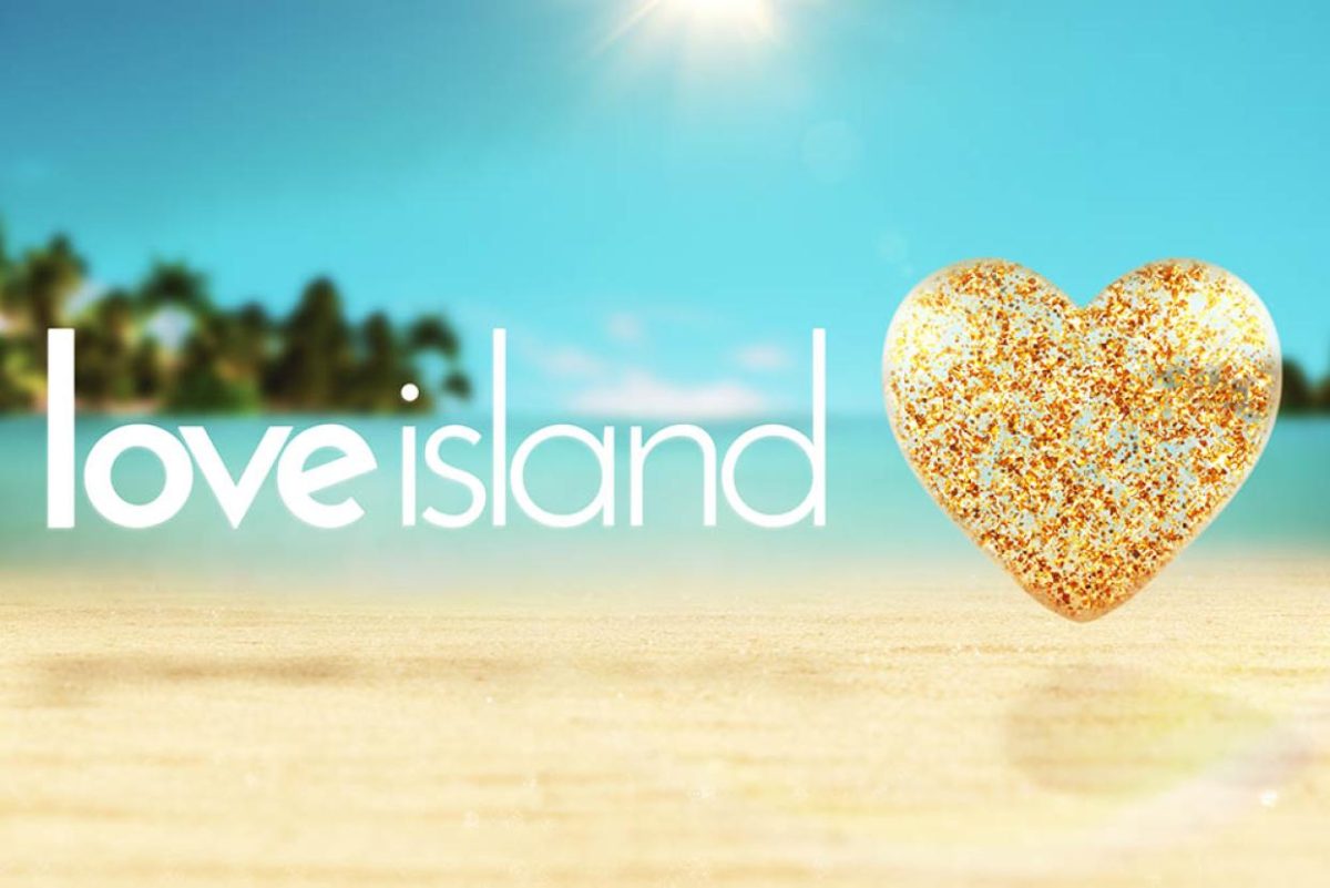 The “Love Island” logo, representing the hit reality dating show watched by millions worldwide.