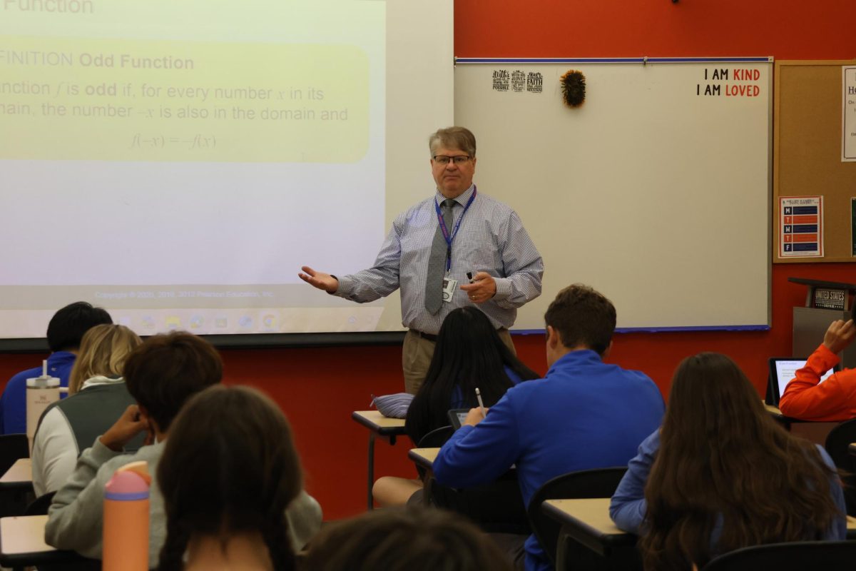 Mr. Stellavato teaching during 6th period. 