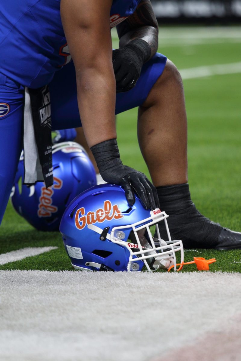 The Gorman Gaels Helmet 