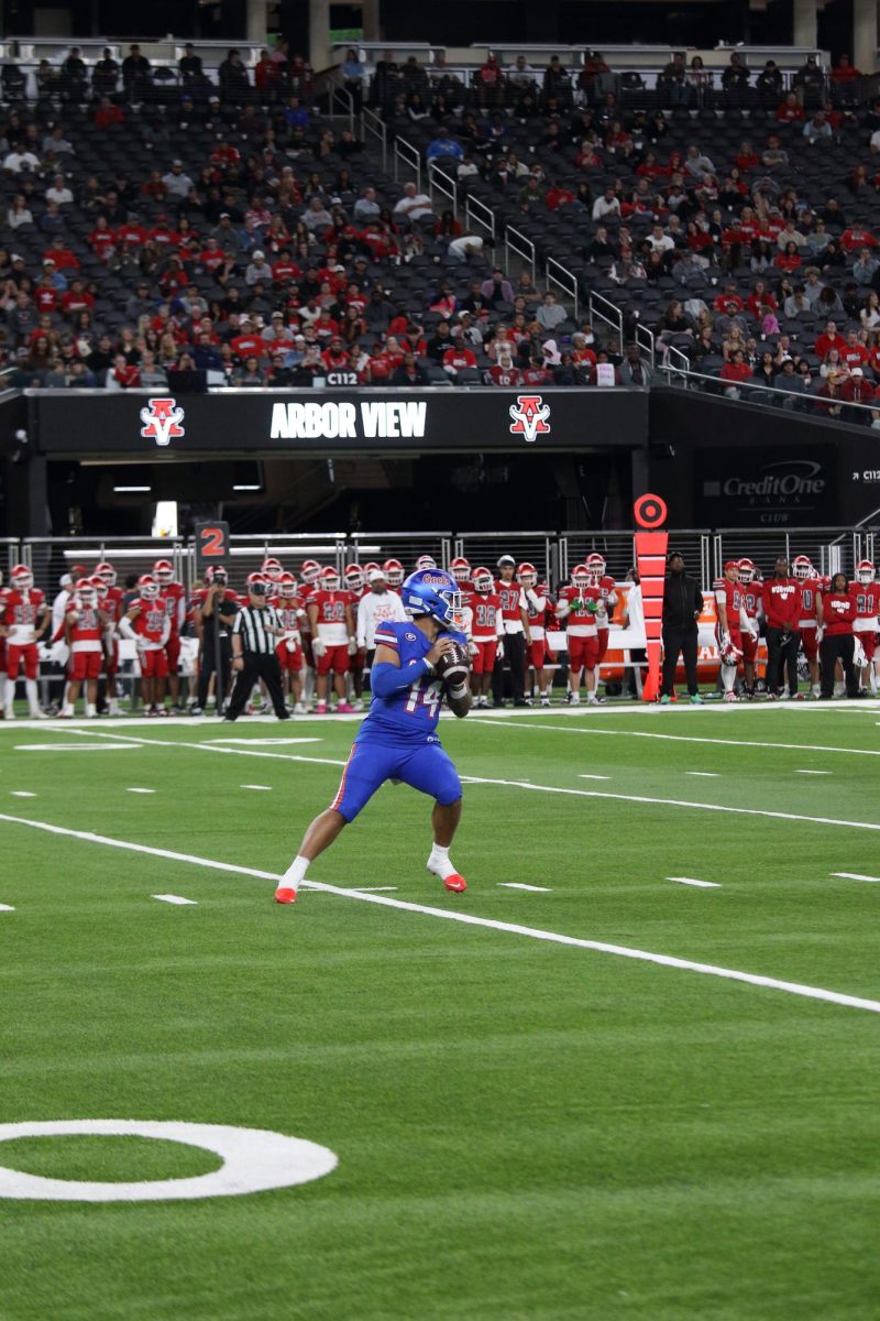 Maika Eugenio '26 About to throw a pass 