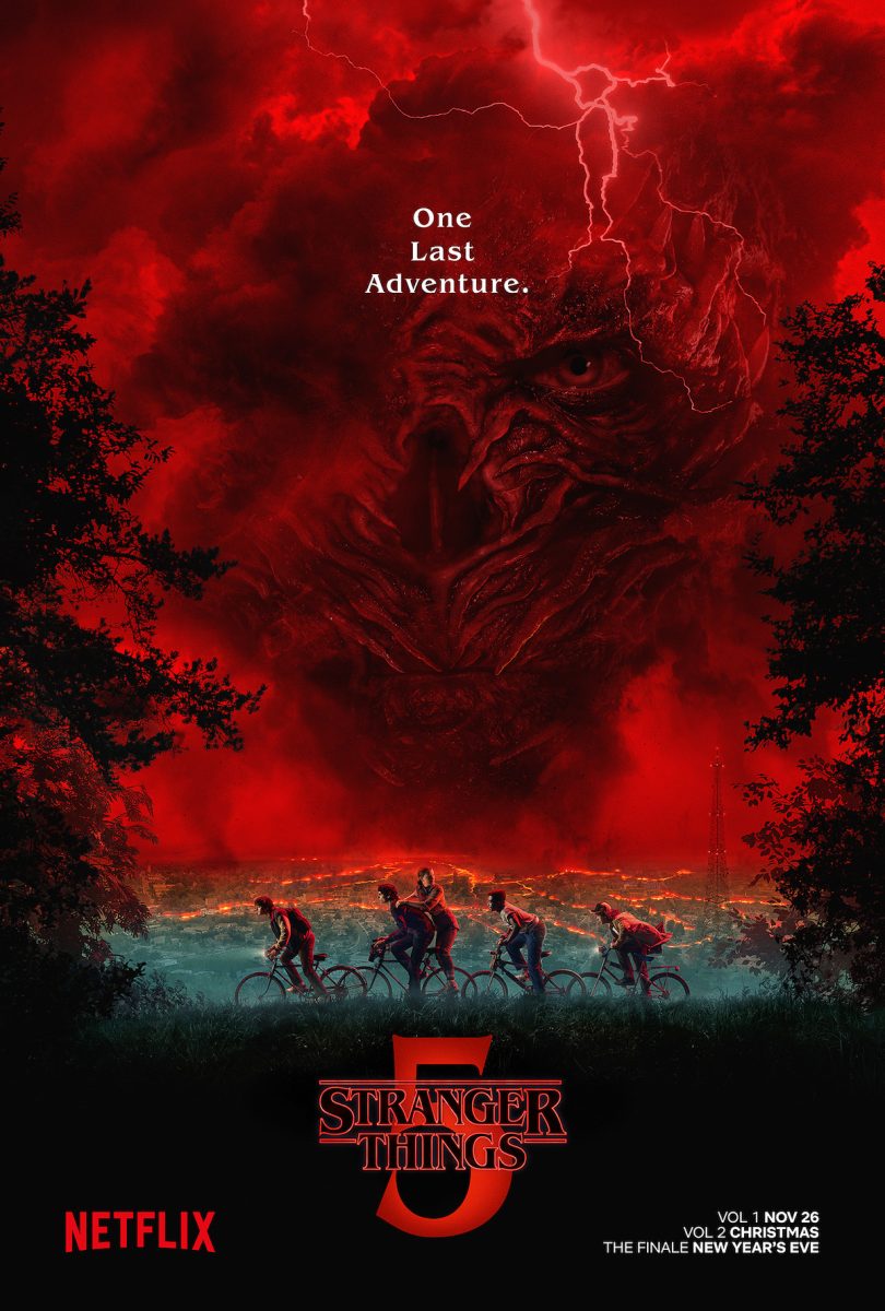 Stranger Things season five poster. 