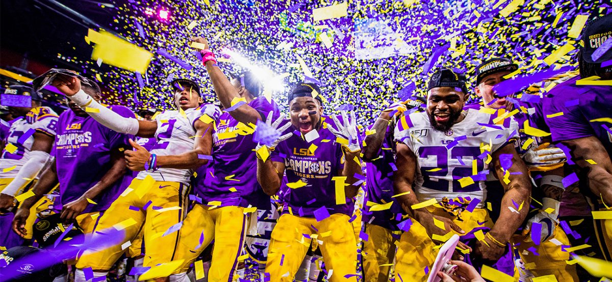 2019 LSU Greatest CFB Team Ever?