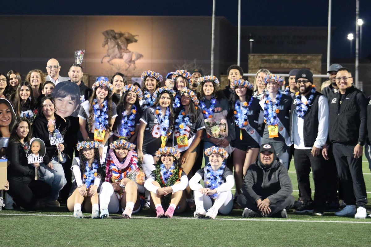 Flag Football Senior Night Celebration 